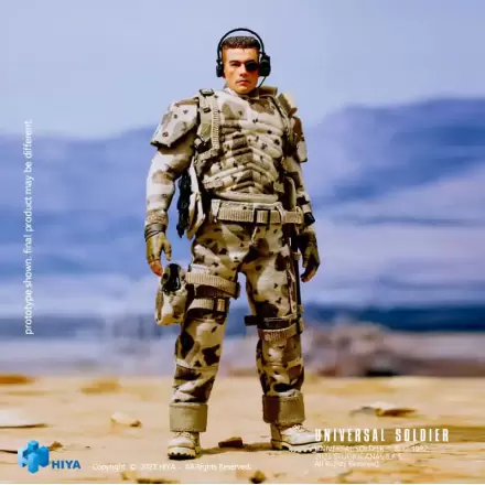 Universal Soldier Exquisite Super Series figurină de acțiune 1/12 Luc Deveraux 16 cm poza produsului