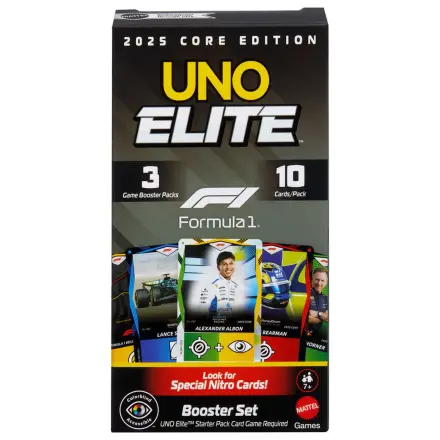 UNO Elite F1 Booster Pack joc de carti poza produsului