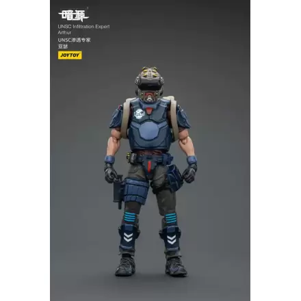 UNSC Dark Source Figurina de Actiune Infiltration Expert Arthur 7 cm poza produsului