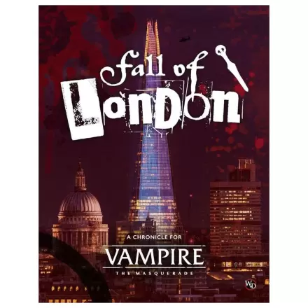 Vampire: The Masquerade A 5-a ediție carte RPG Fall of London Chronicle *Versiune engleza* poza produsului