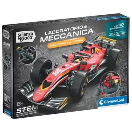Race Car Red Mechanics Construction Toy poza produsului