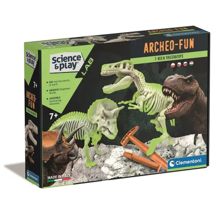 Set arheologic Glowing Dinosaur Archeo Fun poza produsului