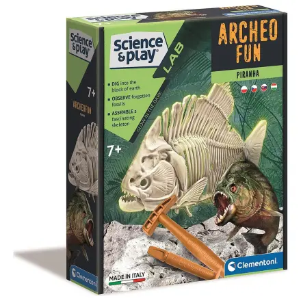 Glowing Piranha Archeo Fun Kit arheologic poza produsului