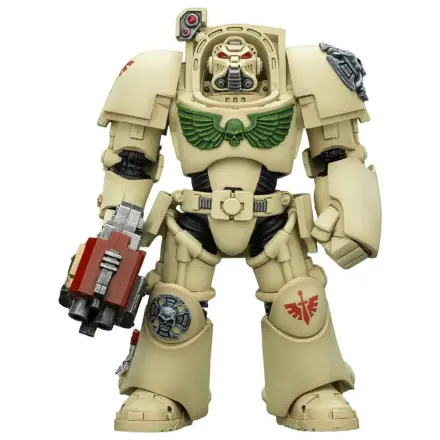 Warhammer 40,000 Action Figure Dark Angels Deathwing Terminator 2 cu Power Fist si Storm Bolter 14 cm poza produsului