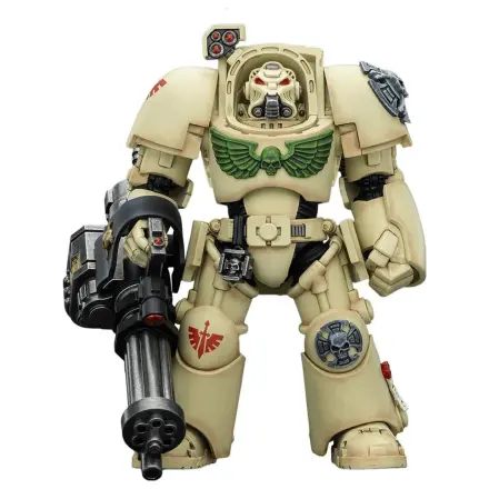 Warhammer 40,000 Figurina de actiune Dark Angels Deathwing Terminator 3 cu Power Fist si Assault Cannon 14 cm poza produsului