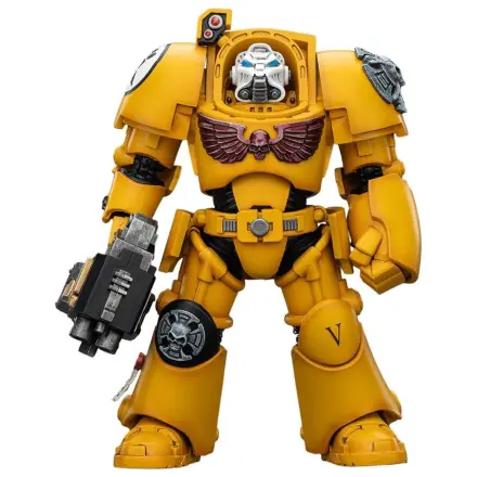 Warhammer 40,000 Figurina de actiune Imperial Fists Terminator 2 cu Power Fist si Storm Bolter 14 cm poza produsului