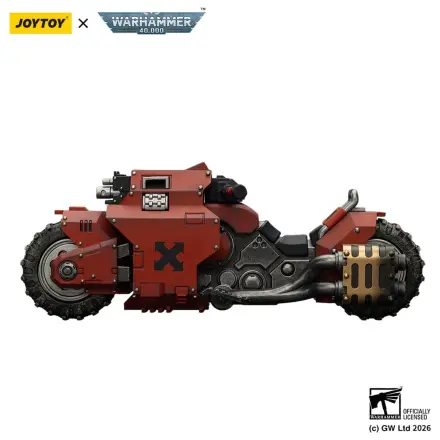 Warhammer 40,000 Raider-pattern Combat Bike Blood Angels cu puști bolter cu legătură dublă 22 cm poza produsului