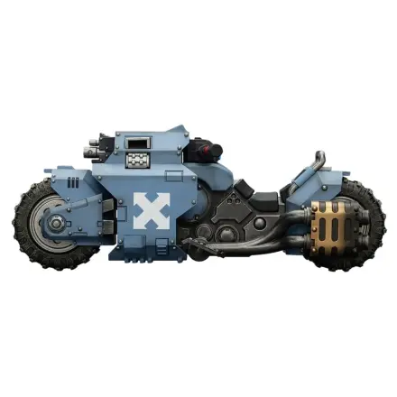 Warhammer 40,000 Raider-pattern Combat Bike Space Wolves cu pusti bolt gemene 22 cm poza produsului