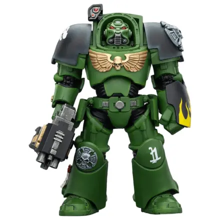 Warhammer 40,000 Action Figure Salamanders Terminator 2 cu Power Fist si Storm Bolter 14 cm poza produsului