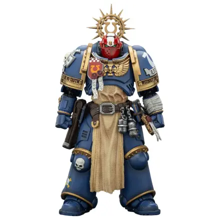 Warhammer 40,000 Figurina de actiune Ultramarines Metaurus cu Power Axe, Stormshield si Plasma Pistol 13 cm poza produsului