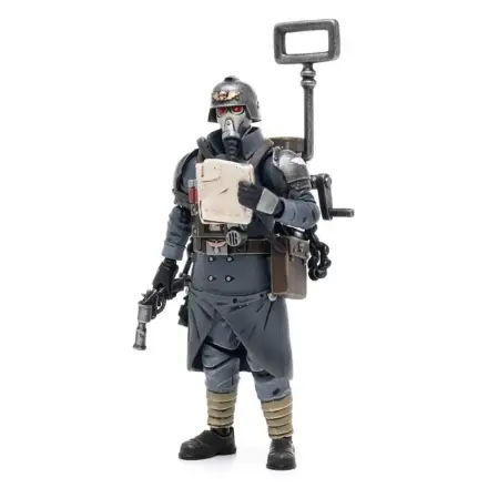 Warhammer 40k Figurina de actiune 1/18 Death Korps of Krieg Veteran Squad Guardsman Communications Specialist 10 cm poza produsului