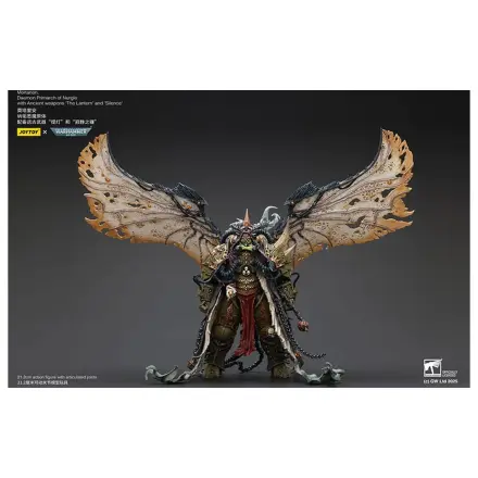 Warhammer 40k Figurina de actiune 1/18 Mortarion Daemon Primarch of Nurgle cu Ancient weapons The Lantern and Silence 21 cm poza produsului
