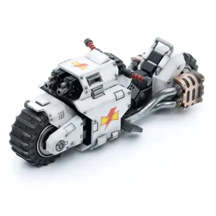 Warhammer 40k Vehicle 1/18 White Scars Raider-pattern Combat Bike 22 cm poza produsului