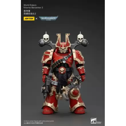 Figurină de acțiune Warhammer 40k 1/18 World Eaters Khorne Berzerker 2 13 cm termékfotója