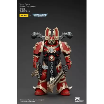 Figurină de acțiune Warhammer 40k 1/18 World Eaters Khorne Berzerker 6 13 cm termékfotója