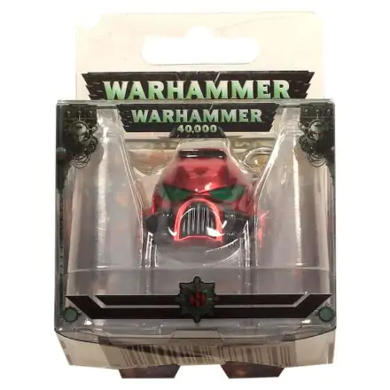 Breloc Metal Warhammer 40K Space Marine MKVII Helmet Blood Angels termékfotója