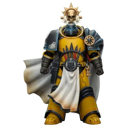 Warhammer Imperial Fists Action Figure Librarian Consulwith Force Axe and Bolt Pistol 12 cm poza produsului