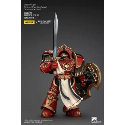 Warhammer The Horus Heresy Figurina de acțiune 1/18 Blood Angels Crimson Paladins Squad Crimson Paladin 1 14 cm termékfotója