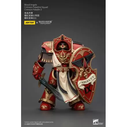 Warhammer The Horus Heresy Figurina de acțiune 1/18 Blood Angels Crimson Paladins Squad Crimson Paladin 3 14 cm termékfotója