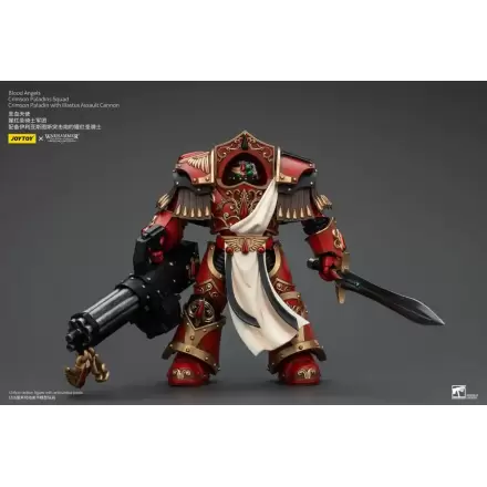 Warhammer The Horus Heresy figurină de acțiune 1/18 Blood Angels Crimson Paladins Squad Crimson Paladin cu Iliastus Assault Cannon 14 cm termékfotója