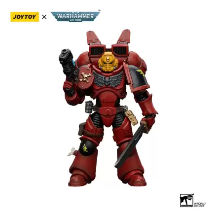 Warhammer The Horus Heresy Figurina de acțiune 1/18 Blood Angels Jump Pack Intercessors Sergent cu pistol cu plasmă 12 cm poza produsului