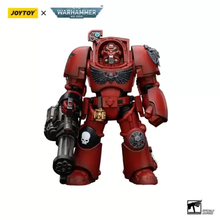 Warhammer The Horus Heresy Figurina de Acțiune 1/18 Blood Angels Terminator Squad Terminator cu Tun de Asalt 14 cm termékfotója