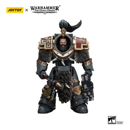 Warhammer The Horus Heresy Figurina de acțiune 1/18 Space Wolves Varagyr Wolf Guard Squad Varagyr Thegn 12 cm termékfotója