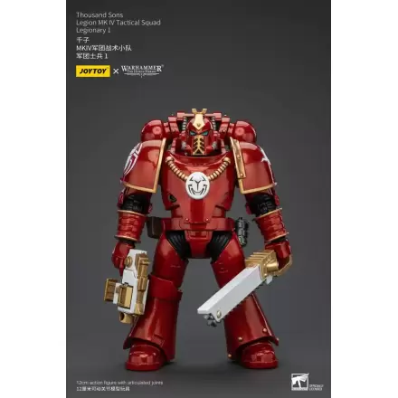 Figurină de acțiune Warhammer The Horus Heresy 1/18 Thousand Sons Legion MK IV Tactical Squad Legionar 1 12 cm termékfotója