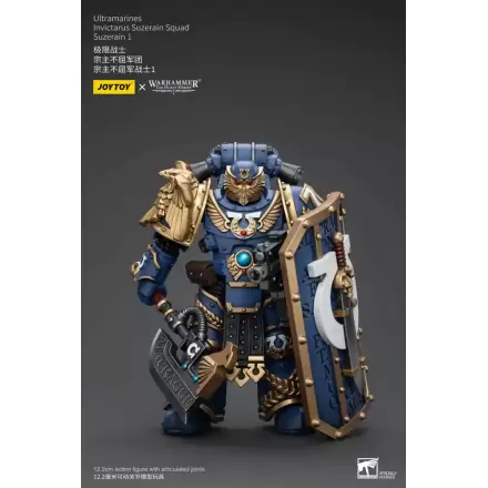 Figurină de acțiune Warhammer The Horus Heresy 1/18 Ultramarines Invictarus Suzerain Squad Suzerain 1 12 cm termékfotója