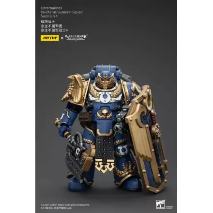 Warhammer The Horus Heresy Figurina de Acțiune 1/18 Ultramarines Invictarus Suzerain Squad Suzerain 4 12 cm termékfotója