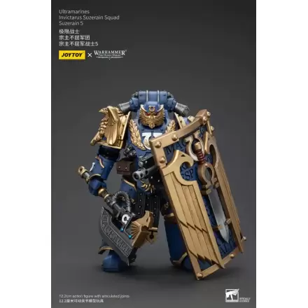 Figurină de acțiune Warhammer The Horus Heresy 1/18 Ultramarines Invictarus Suzerain Squad Suzerain 5 12 cm termékfotója