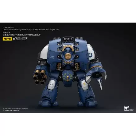 Warhammer The Horus Heresy Figurina de acțiune 1/18 Ultramarines Leviathan Dreadnought cu Lance Melta Ciclonică și Gheare de Asediu 29 cm termékfotója