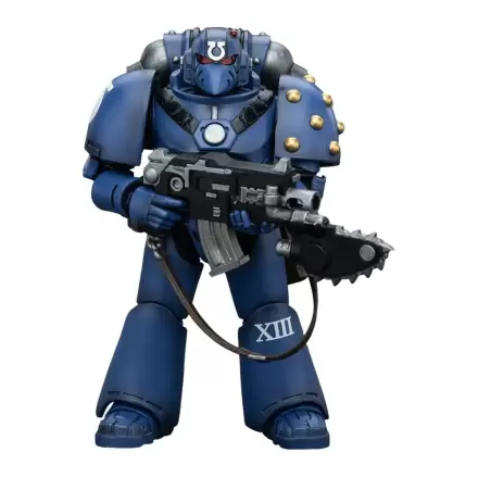 Figurină de acțiune Warhammer The Horus Heresy 1/18 Ultramarines MK VI Tactical Squad Legionar cu Bolter & Chainblade 12 cm termékfotója