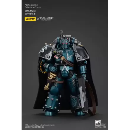 Warhammer The Horus Heresy Figurina de acțiune Alpha Legion Saboteur Consul 20 cm termékfotója