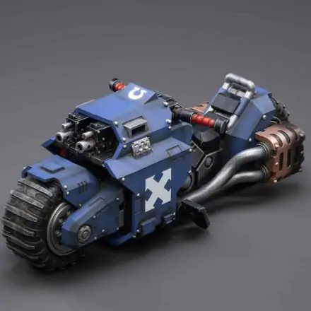 Warhammer 40k Vehicul 1/18 Ultramarines Motocicletă Outrider 22 cm termékfotója