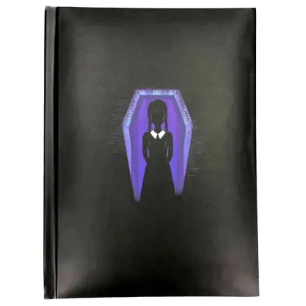 Wednesday Dark Side A5 Caiet cu Lumină poza produsului