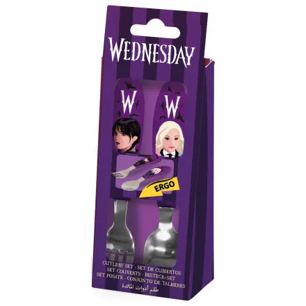 Wednesday Enid Set tacamuri ergonomice metalice - 2 piese poza produsului