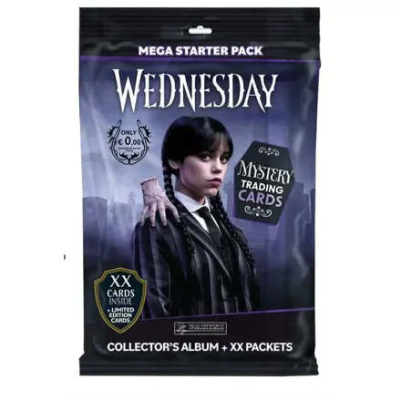 Wednesday Trading Cards Starter Pack Versiunea germana poza produsului