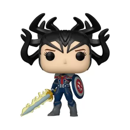 What If...? Funko POP! Figurină de vinil Animation Infinity Captain Carter 9 cm poza produsului