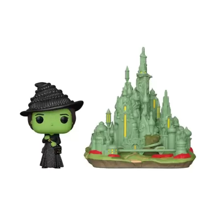 Wicked Funko POP! Town Figurină Vinyl Elphaba with the Emerald City 9 cm termékfotója