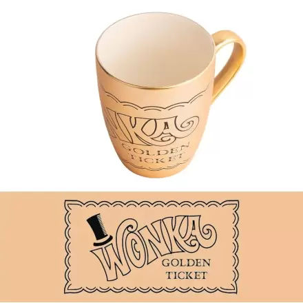 Willy Wonka Golden Ticket cană 350ml termékfotója