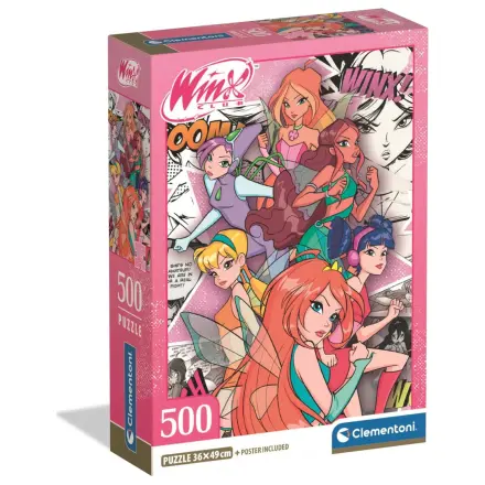 Winx Club Comic 500 piese Puzzle compact poza produsului
