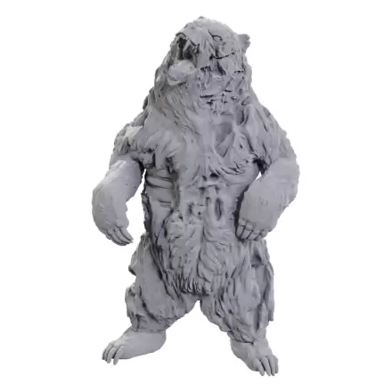 WizKids Deep Cuts Miniatura nepictata Zombie Grizzly Bear poza produsului