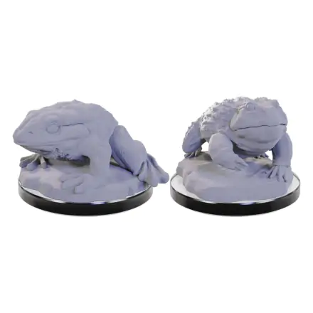 WizKids Deep Cuts Miniatures Unpainted Miniatures 2-Pack Broaște Uriașe termékfotója