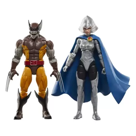 Figurină de acțiune Marvel Legends Wolverine 50th Anniversary 2-Pack Wolverine & Lilandra Neramani 15 cm termékfotója