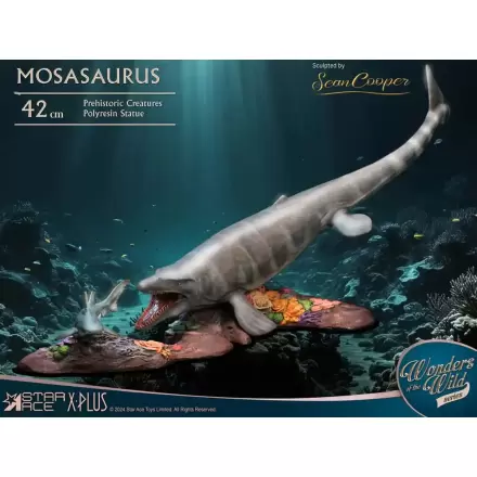 Wonders of the Wild Statuie Mosasaurus (DX) 42 cm termékfotója