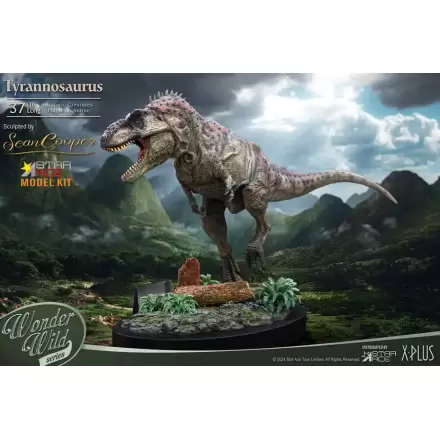 Set Model Rășină Minunile Naturii Sălbatice T-Rex 37 cm termékfotója