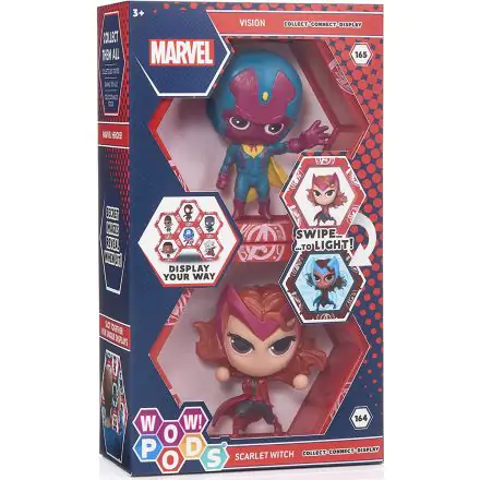 WOW! POD Marvel Vision + figurine LED Scarlet set termékfotója