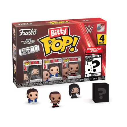 WWE Bitty Funko POP! Figurină de vinil 4-Pack The Undertaker 2,5 cm termékfotója