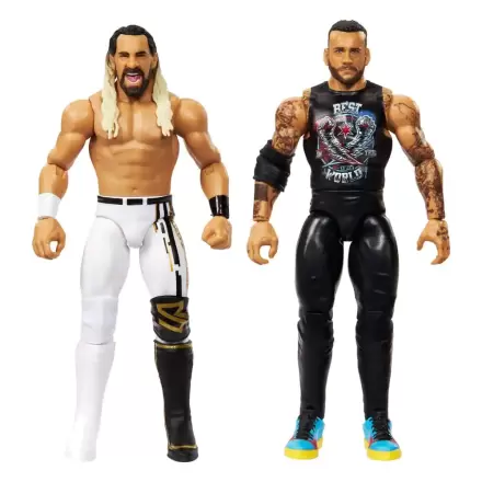 WWE Main Event Showdown Figurine de actiune CM Punk vs Seth 